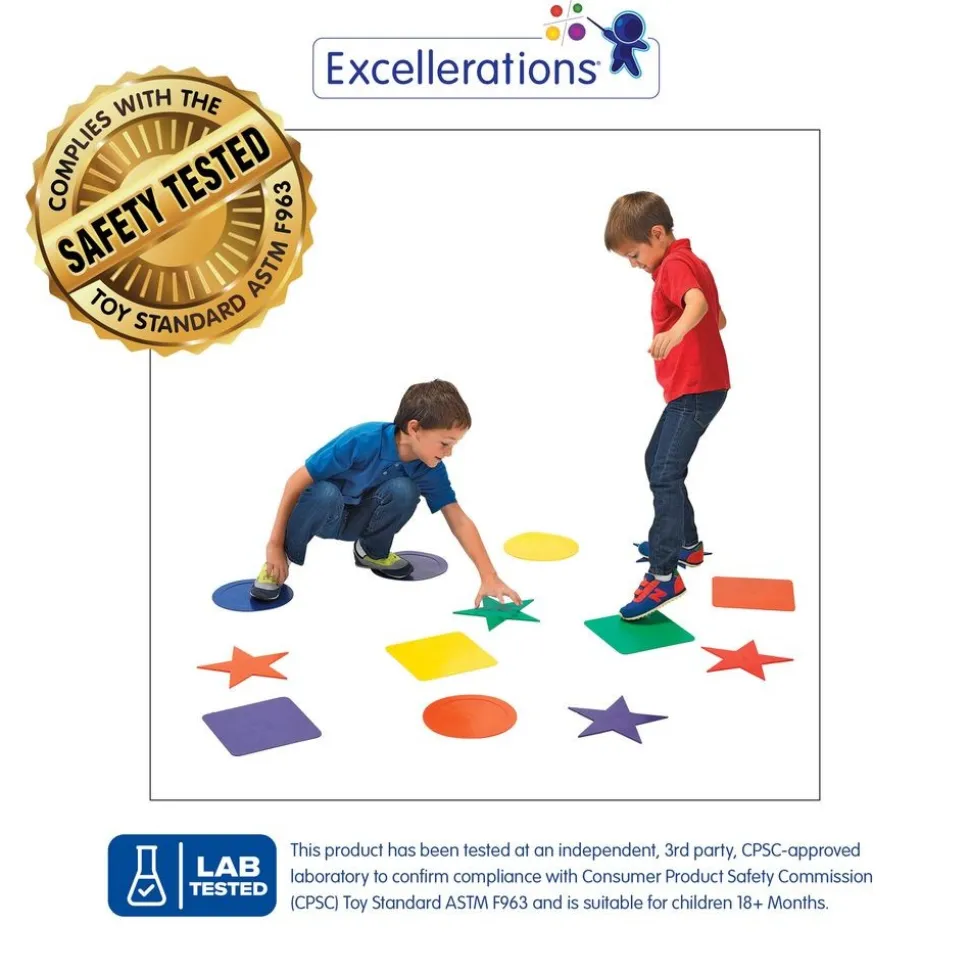 Excellerations® Shapes Spots - Set of 18