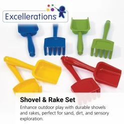 Excellerations® Shovels and Rakes - Set of 8
