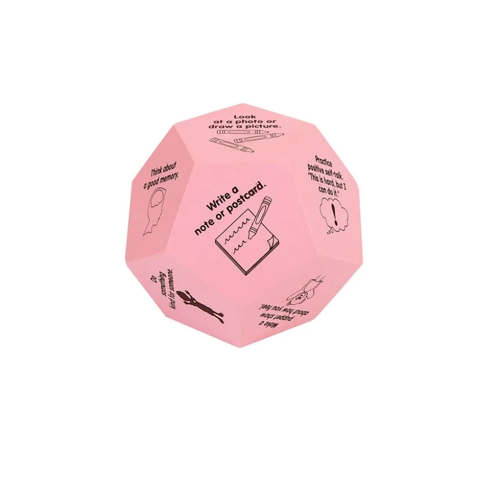 Excellerations® Social-Emotional Learning Emotions Dice Kit: Missing Someone, Decision Making Skills and Developing Self-Confidence