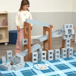 Excellerations® Soft Build n' Play™ Giant Ramp Set & Masonry Kit - 40pcs