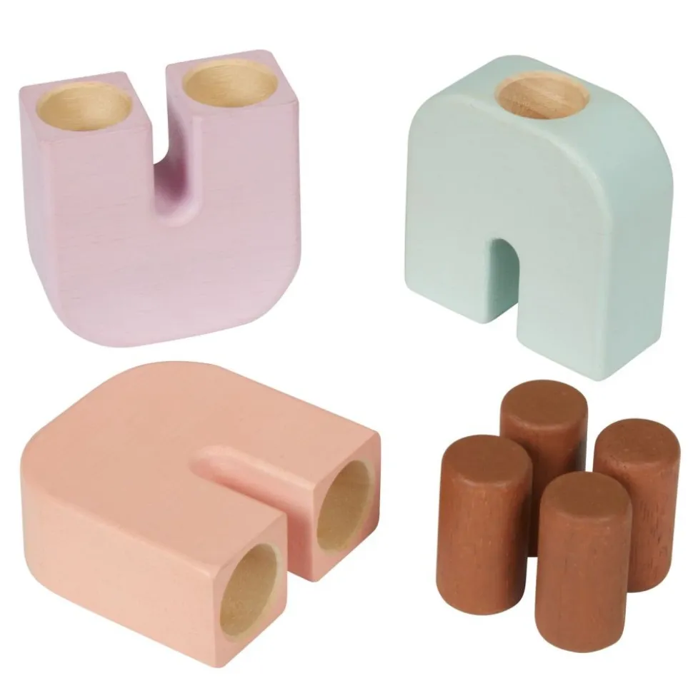 Excellerations® Soft Color U-Blocks - Set of 30