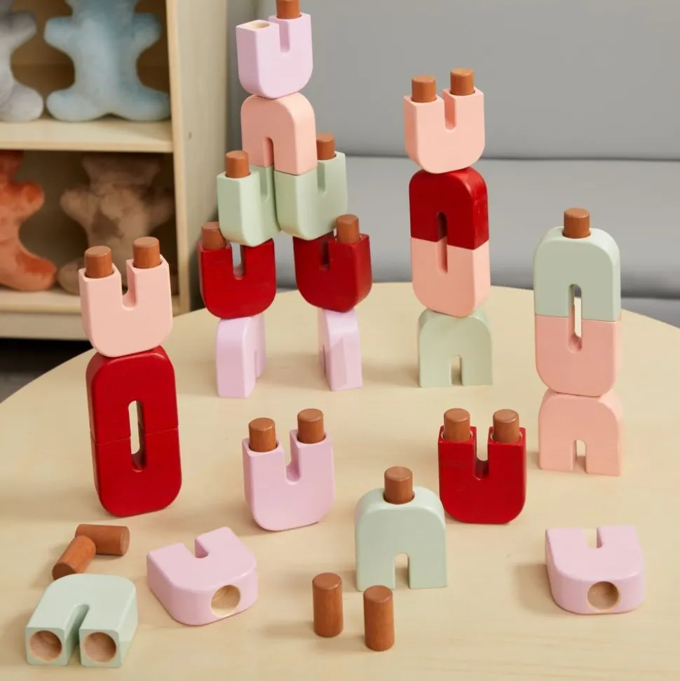 Excellerations® Soft Color U-Blocks - Set of 60
