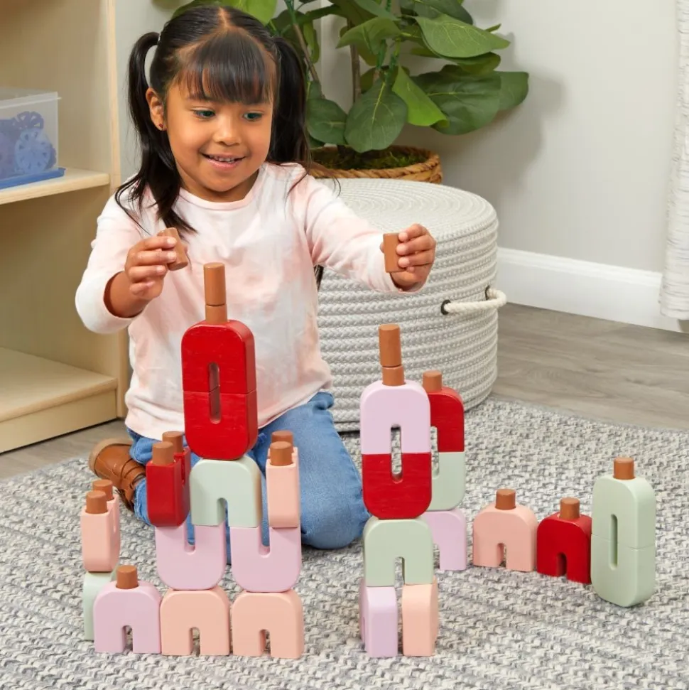 Excellerations® Soft Color U-Blocks - Set of 60