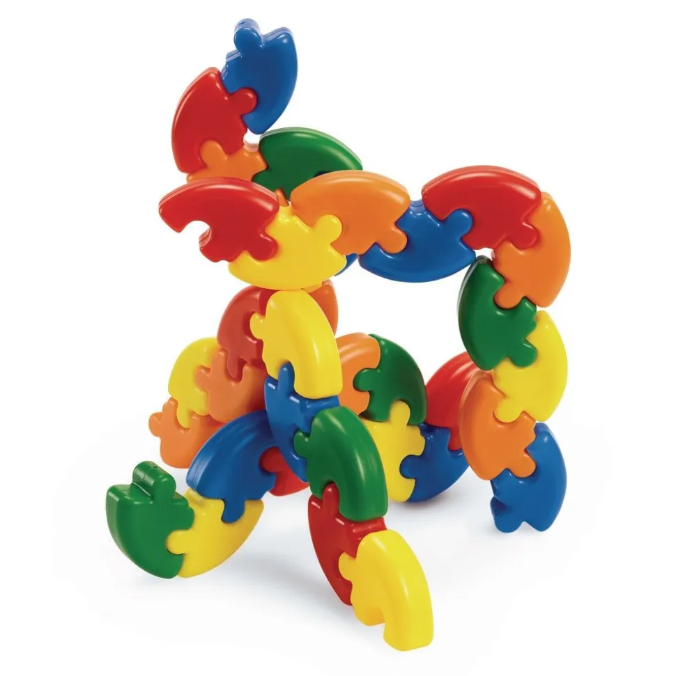 Excellerations® Soft Puzzle Pieces - 62 Pieces