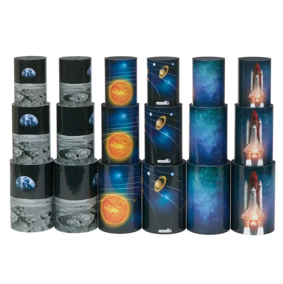 Excellerations® Space Cylinders - Set of 18