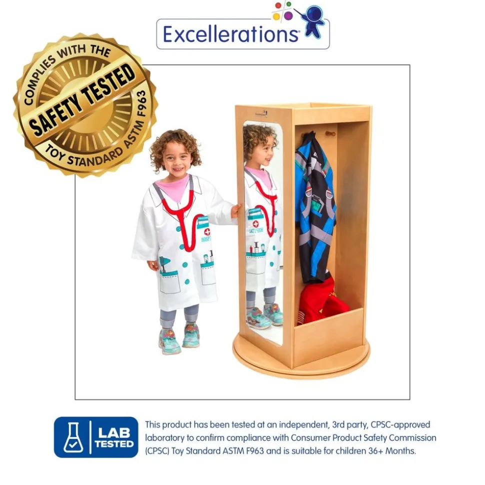 Excellerations® Spinning Dress-Up Storage Unit