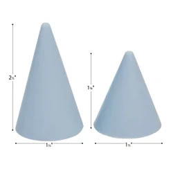 Excellerations® Stackable Wood and Silicone Cones - 48pcs