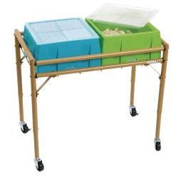 Excellerations® 2-Station Sensory Sand Table with Lids