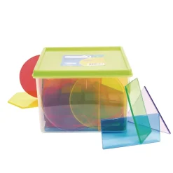 Excellerations® STEM Translucent Attribute Shapes 36 Pieces