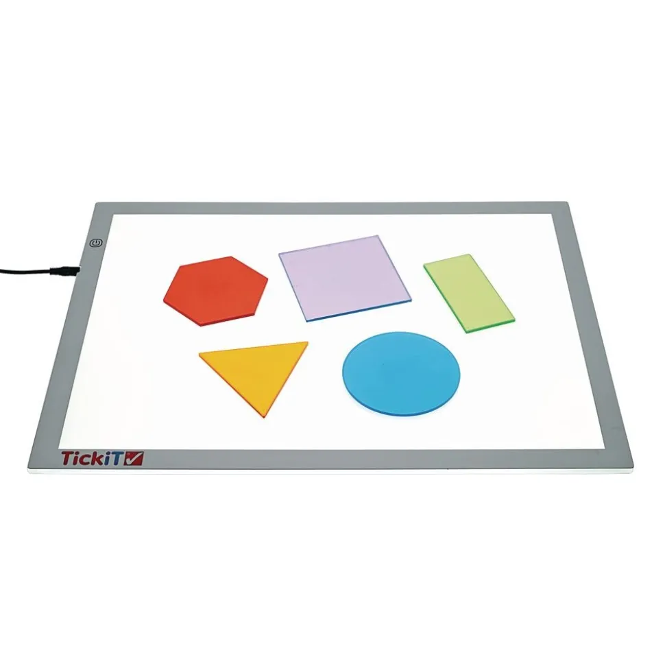 Excellerations® STEM Translucent Attribute Shapes 36 Pieces