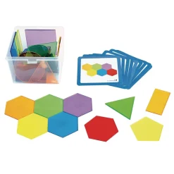Excellerations® STEM Translucent Attribute Shapes 36 Pieces