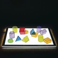 Excellerations® STEM Translucent Geometric Shapes with Activity Cards