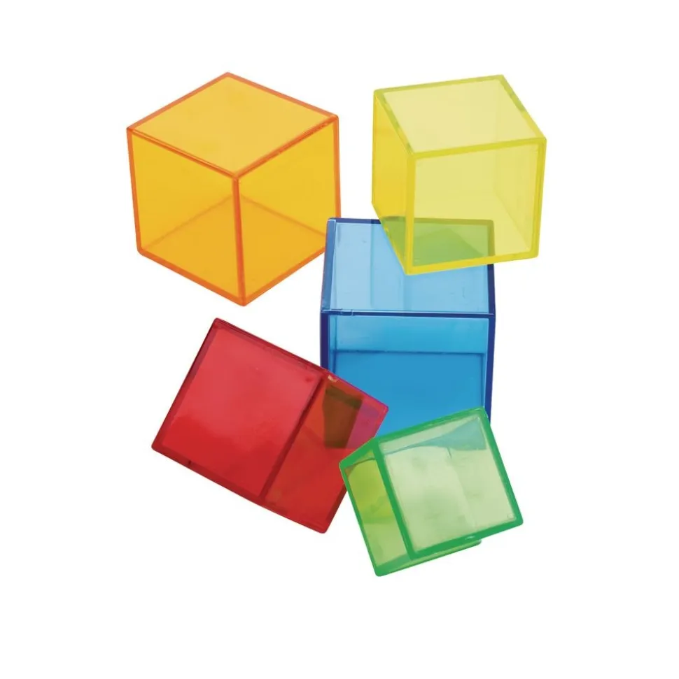 Excellerations® STEM Translucent Cubes with Activity Cards