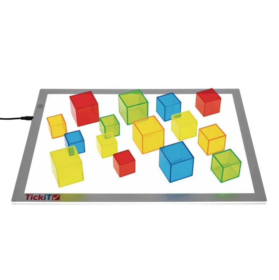 Excellerations® STEM Translucent Cubes with Activity Cards