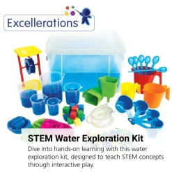 Excellerations® STEM Water Exploration Kit - 63 pieces