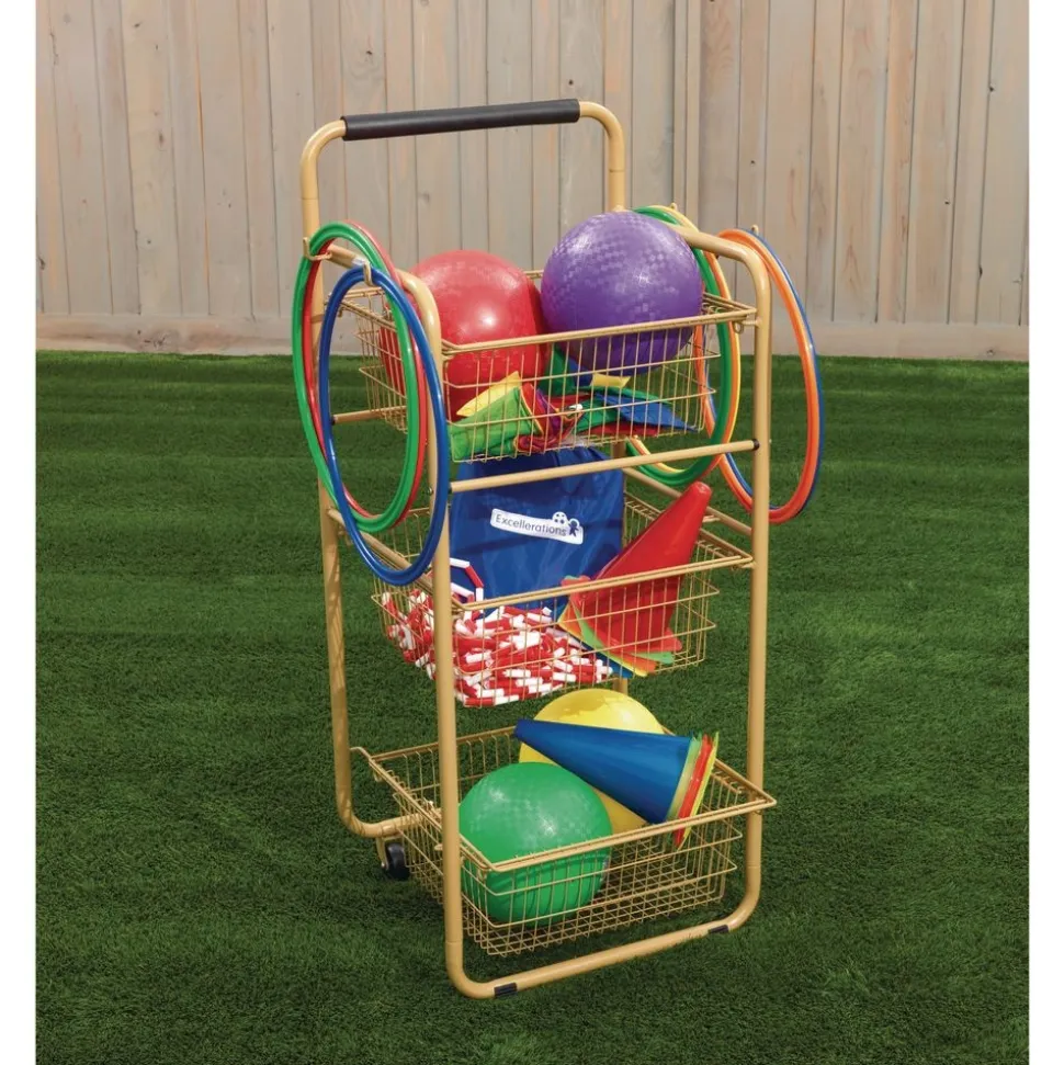 Excellerations® Storage Cart with Removable Baskets