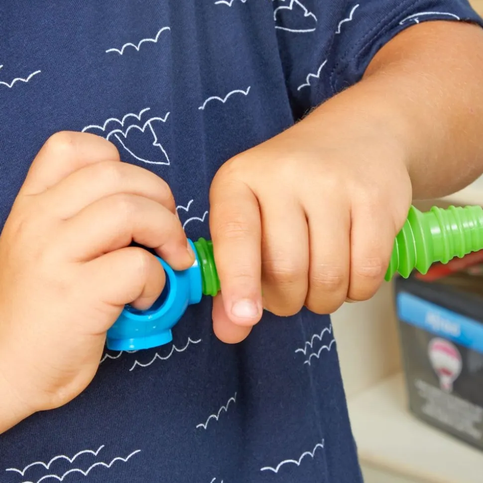 Excellerations® Stretchy Tubes and Connectors - 60 Pieces
