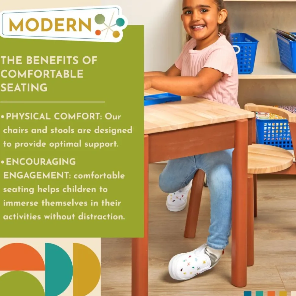 Excellerations® Sustainable Rubberwood Chair (Preschool Height)