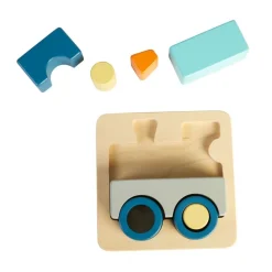 Excellerations® Sustainably Harvested Rubberwood Train Puzzle