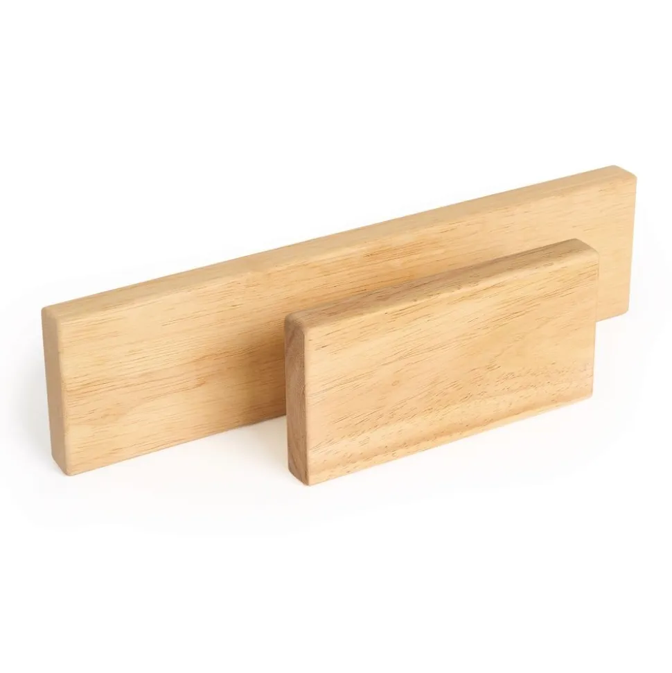Excellerations® Sustainably Harvested Rubberwood Floor Unit Blocks - Set of 162