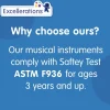 Excellerations® Tambourine Stick