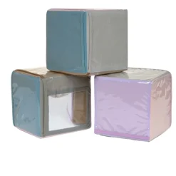 Excellerations® TenderTots™ Calming Photo Cubes w/ Mirror - Set of 3