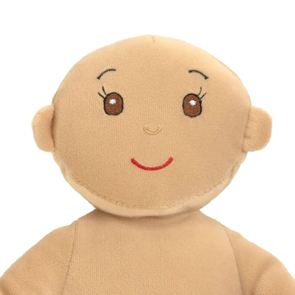 Excellerations® TenderTots™ Calming Plush Baby Dolls With Swaddle Blanket & Diaper - 12 Pieces