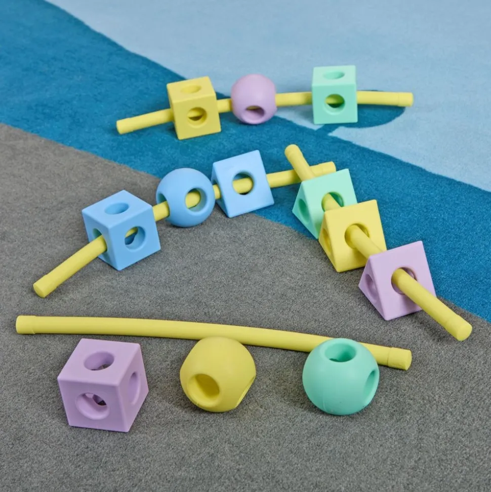 Excellerations® TenderTots™ Silicone Lacing Beads - 16pcs