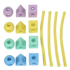 Excellerations® TenderTots™ Silicone Lacing Beads - 16pcs