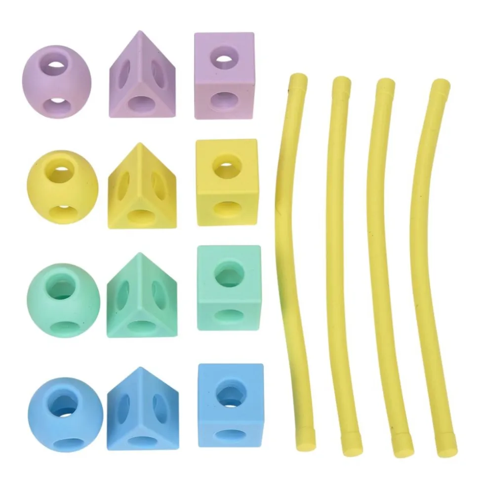 Excellerations® TenderTots™ Silicone Lacing Beads - 16pcs