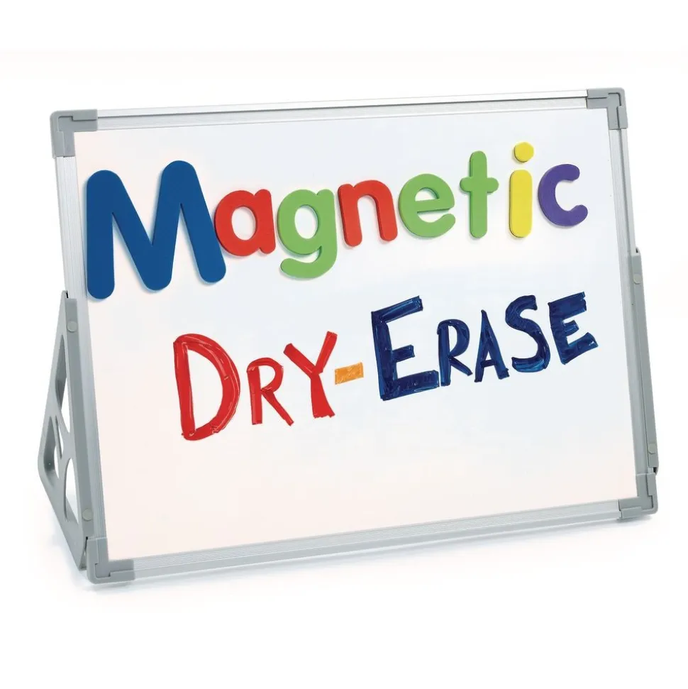 Excellerations® Three-In-One - Easel, Magnetic Dry Erase + Flannel Board 24" x 18"
