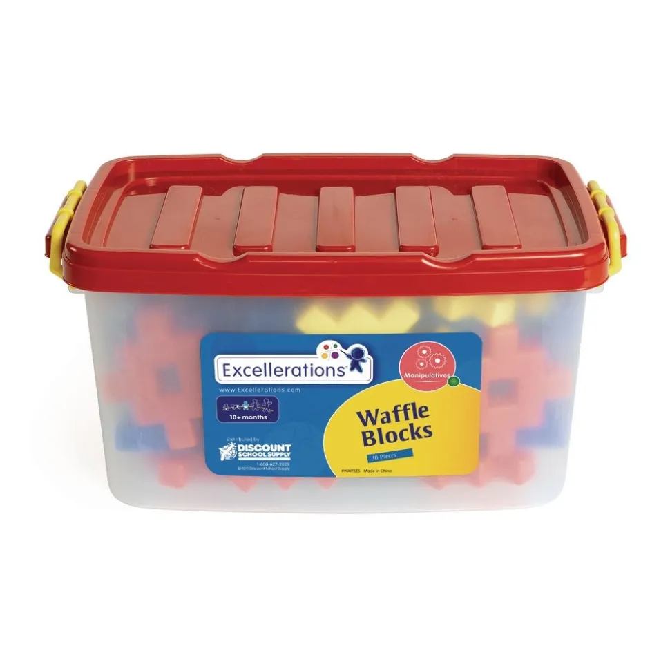 Excellerations® Toddler Manipulatives - Set of 3 - 90pcs