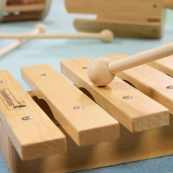 Excellerations® Toddler Musical Instrument Set - 3-Piece Wooden Music Set