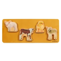Excellerations® Toddler Photo Puzzles- Farm Animals