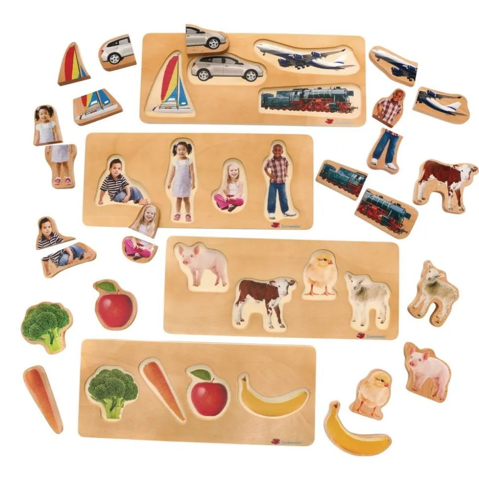 Excellerations® Toddler Photo Puzzle - Set of All 4