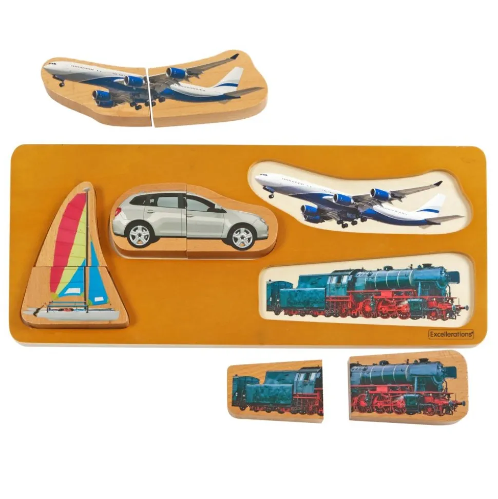 Excellerations® Toddler Photo Puzzles - Vehicles