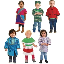 Excellerations® Toddler Traditional Multicultural Clothing Set of 6