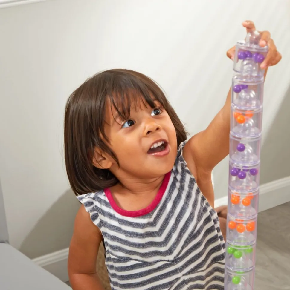 Excellerations® Translucent Counting Stackers - Set of 15