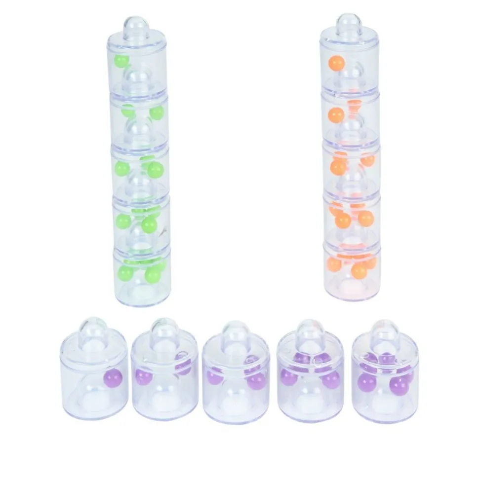 Excellerations® Translucent Counting Stackers - Set of 15