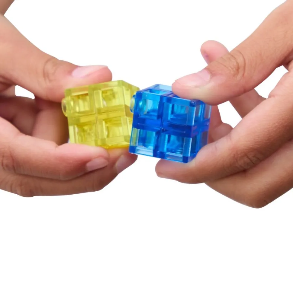 Excellerations® Translucent Grid Linking Cubes - 200 Pieces