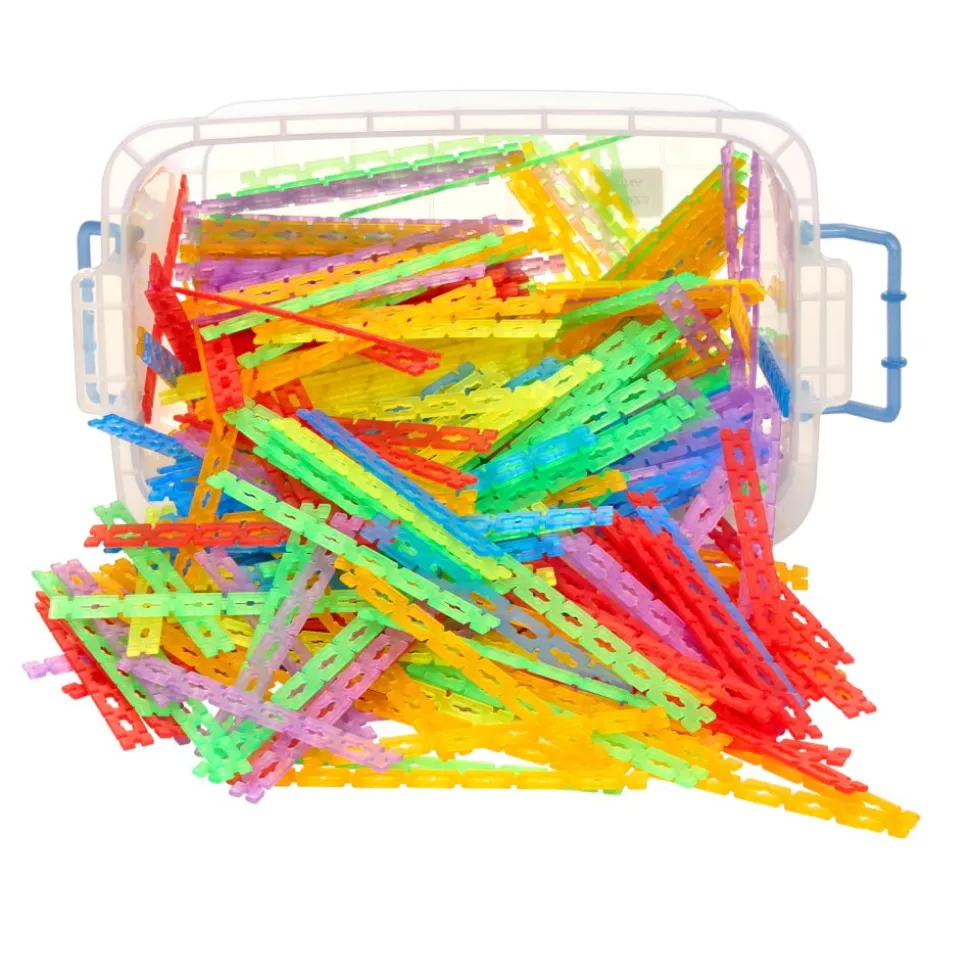 Excellerations® Translucent Bendable Construction Rods - 480 Pieces