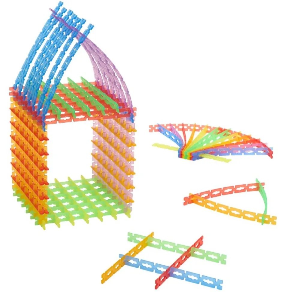 Excellerations® Translucent Bendable Construction Rods - 480 Pieces