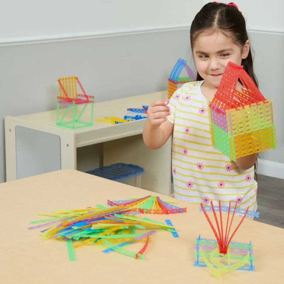 Excellerations® Translucent Bendable Construction Rods - 480 Pieces