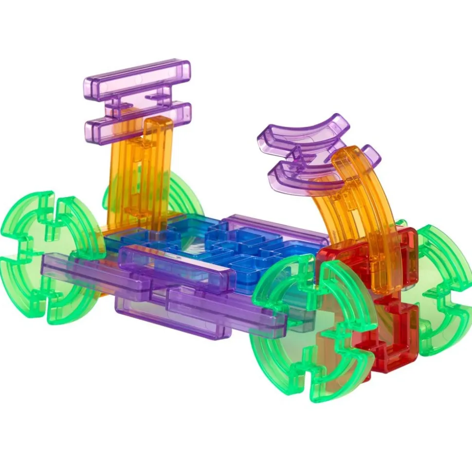 Excellerations® Translucent Jigsaw Connectors - 90 Pieces