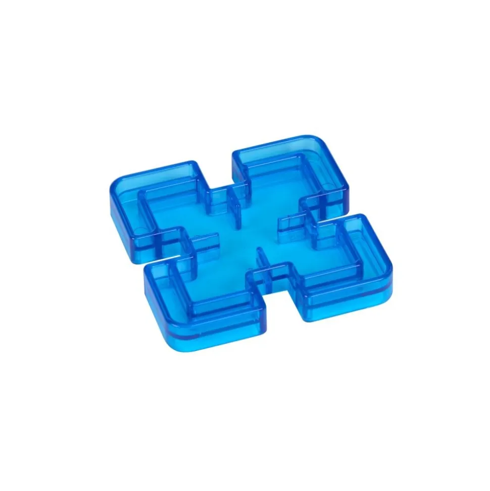 Excellerations® Translucent Jigsaw Connectors - 90 Pieces
