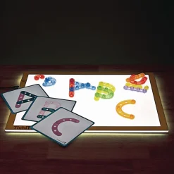 Excellerations® Translucent Alphabet Construction Set- 100 Pieces