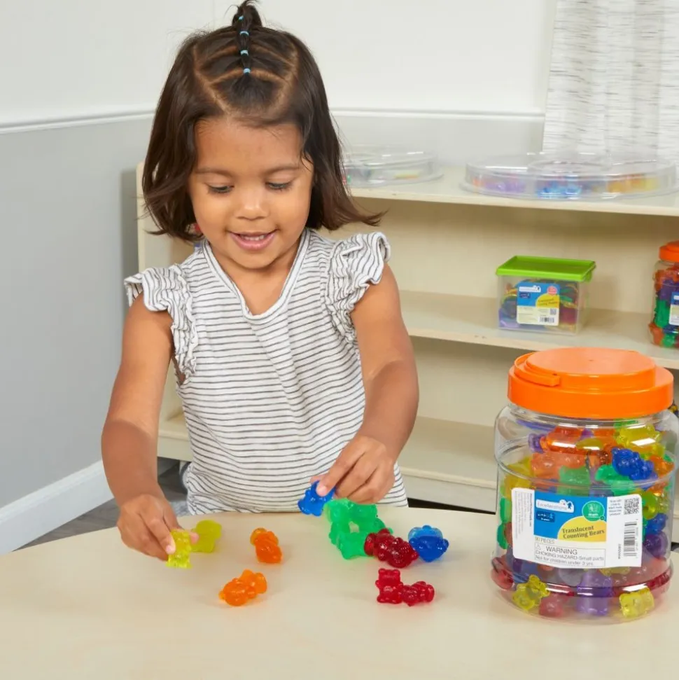 Excellerations® Translucent Counting Bears - 90 Pieces