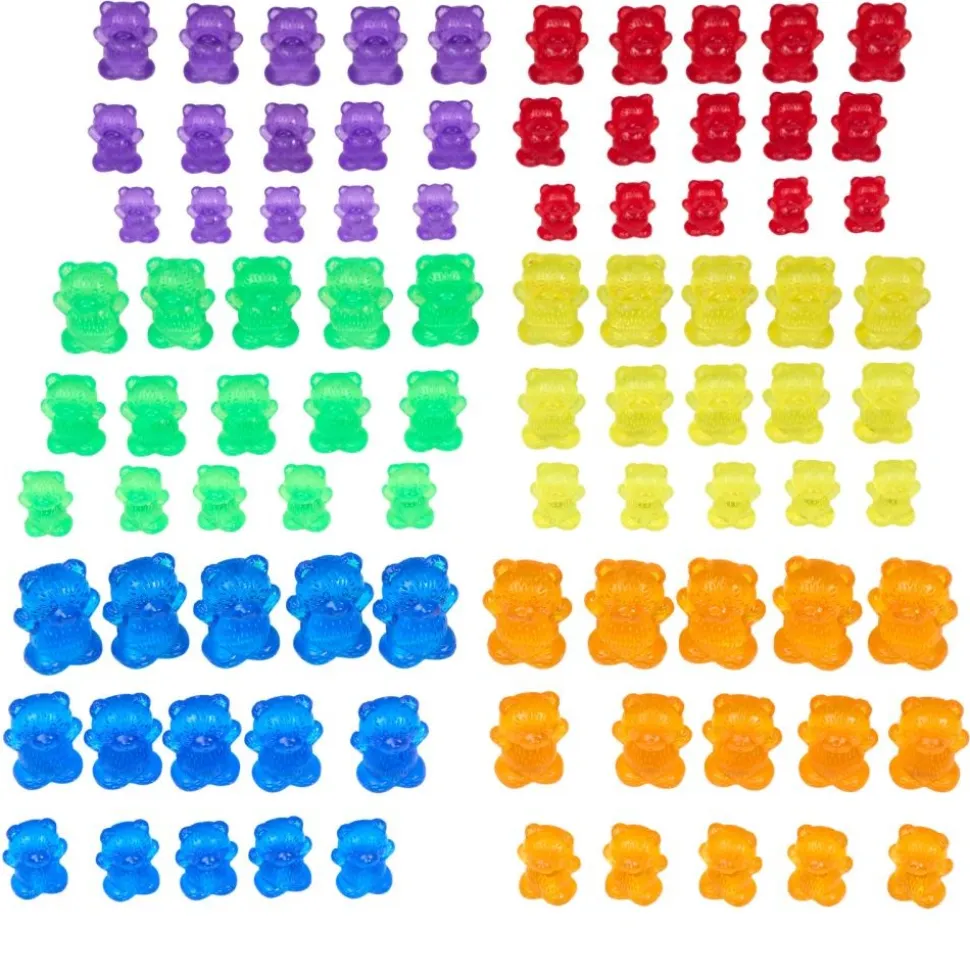 Excellerations® Translucent Counting Bears - 90 Pieces