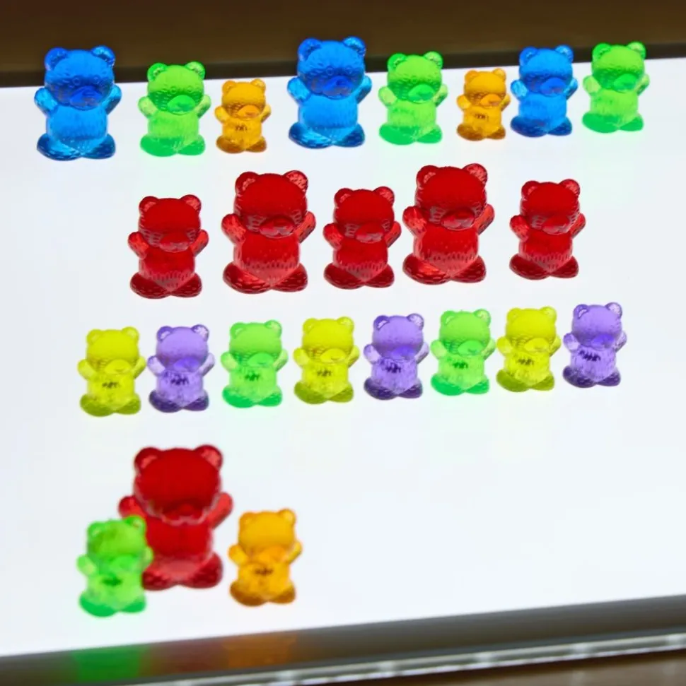 Excellerations® Translucent Counting Bears - 90 Pieces
