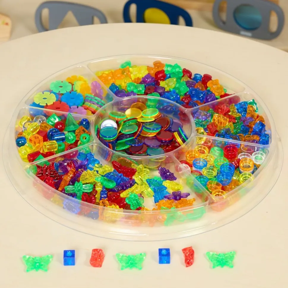 Excellerations® Translucent Sorting Center - 481 Pieces